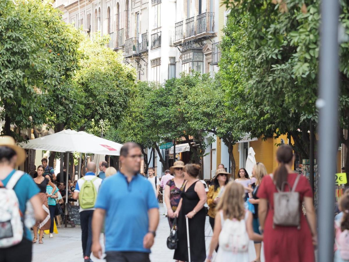 Appartamento Apartamento Cruz Roja A Siviglia Esterno foto